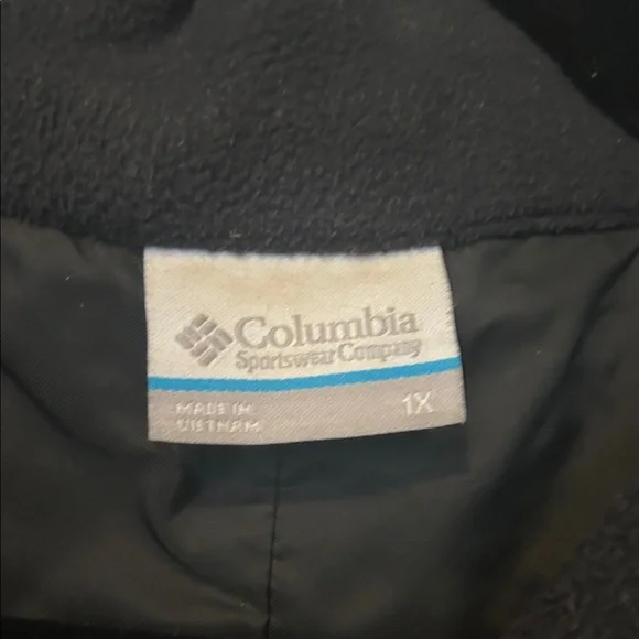 Columbia Black Sleeveless Vest - Picture 2 of 3